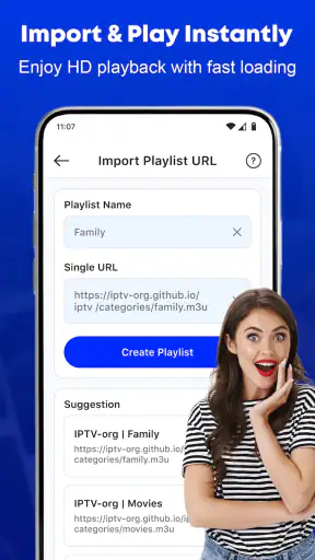 Smart TV Player: IPTV Smarters screenshot