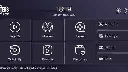 Smarters Lite IPTV screenshot