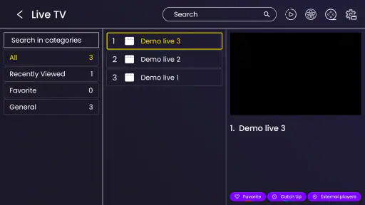 Smarters Lite IPTV screenshot