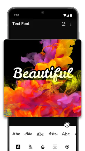 Smoke Name Art Maker screenshot