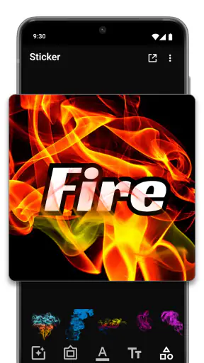 Smoke Name Art Maker screenshot