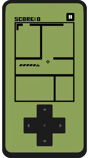 Snake Game Classic Retro Nokia screenshot