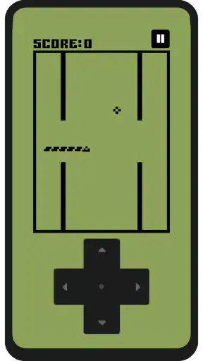 Snake Game Classic Retro Nokia screenshot