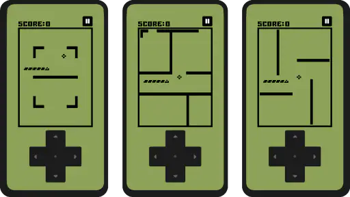 Snake Game Classic Retro Nokia screenshot