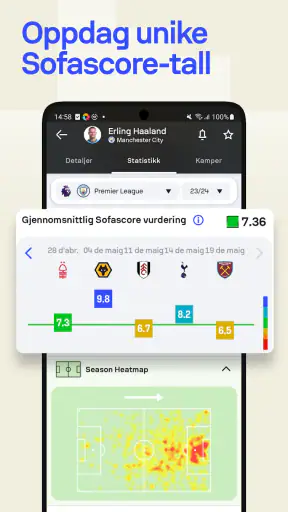 Sofascore: Live resultater screenshot