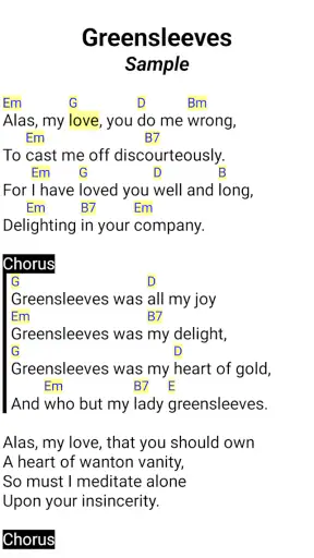 SongBook screenshot