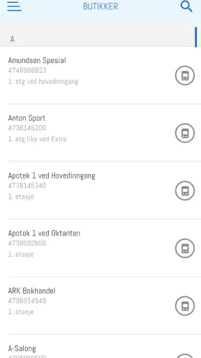 Sørlandssenteret screenshot