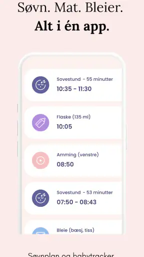 Søvnplan for baby: BabyNaps screenshot