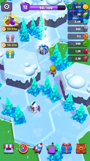 Space Bound: byggespill screenshot