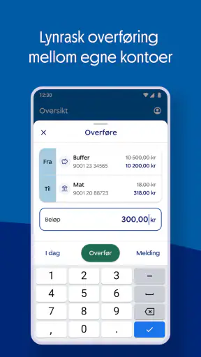 SpareBank 1 Mobilbank screenshot