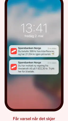 Sparebanken Norge Mobilbank screenshot