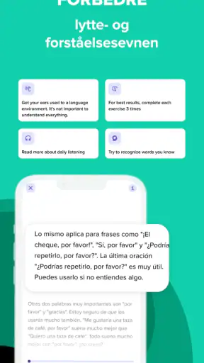 Speakly: Lær språk raskt screenshot
