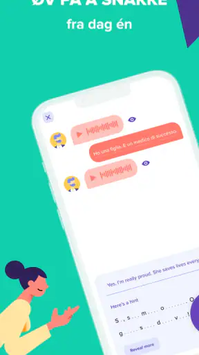 Speakly: Lær språk raskt screenshot