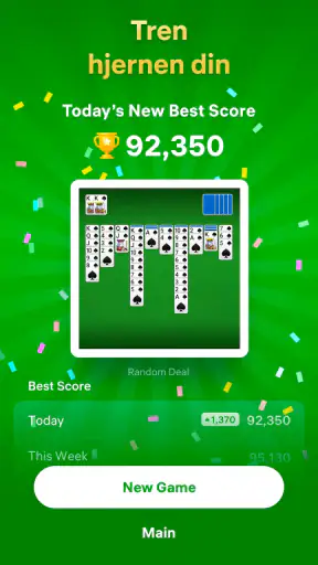 Spider Solitaire screenshot