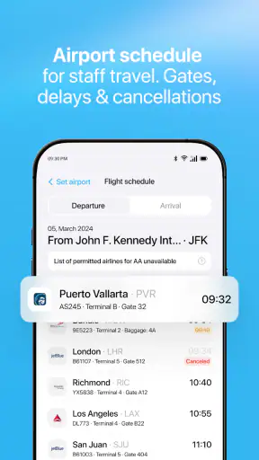 Staff Airlines: Non-Rev Travel screenshot