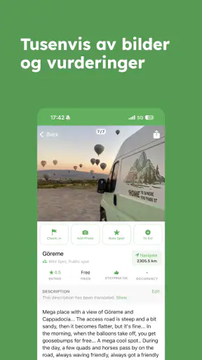 StayFree: Vanlife Wild Camping screenshot