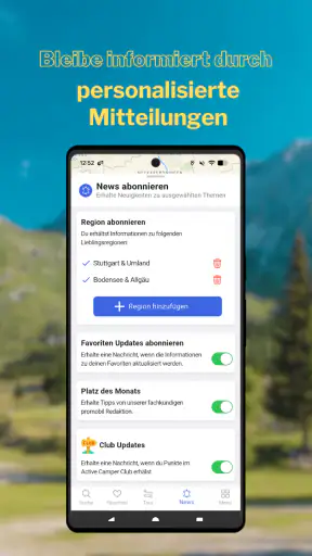 Stellplatz-Radar von promobil screenshot