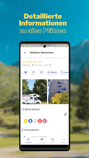 Stellplatz-Radar von promobil screenshot