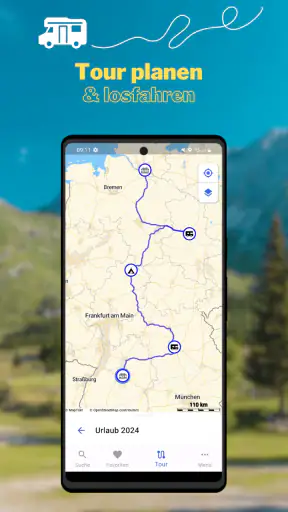 Stellplatz-Radar von promobil screenshot