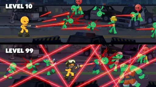Stickman War: Epic Idle RPG screenshot