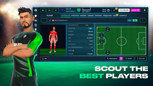 Striker Manager 3 screenshot