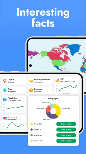 StudyGe - World Geography Quiz screenshot