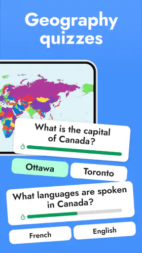 StudyGe - World Geography Quiz screenshot