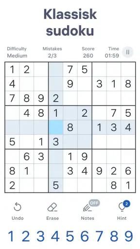 Sudoku.com - Logikk-spill screenshot