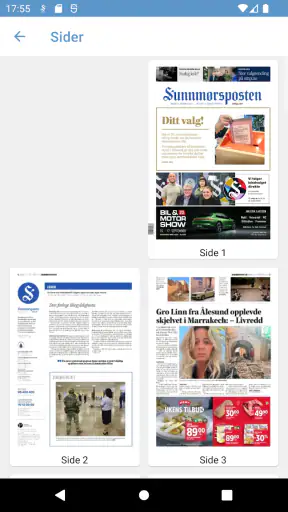Sunnmørsposten eAvis screenshot