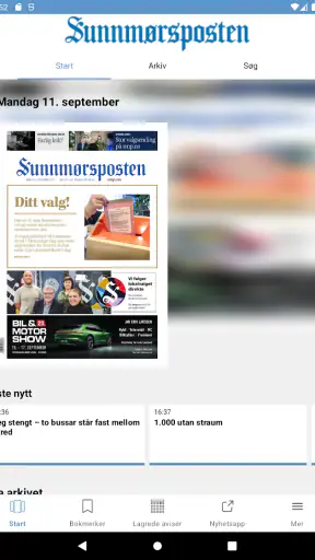 Sunnmørsposten eAvis screenshot