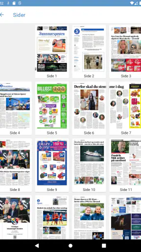 Sunnmørsposten eAvis screenshot