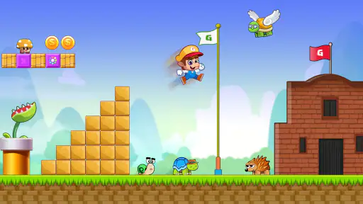 Super Gino Bros - Jump & Run screenshot