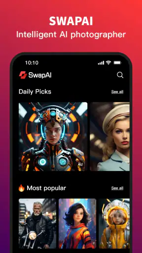 SwapAI screenshot