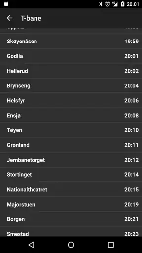 T-bane (Gratis) screenshot