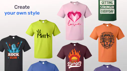 T Shirt Design - T Shirts Art screenshot