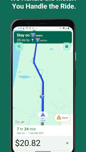 Taksameter - Måler-app screenshot