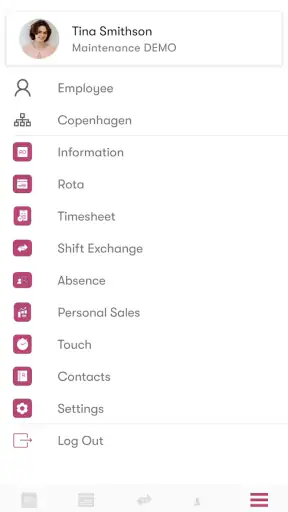 Tamigo screenshot