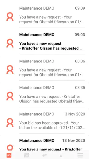 Tamigo screenshot