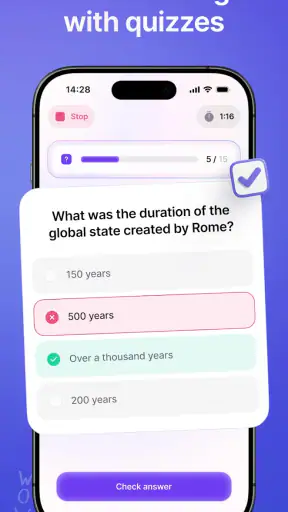 TapNote - Flashcards & Quizzes screenshot