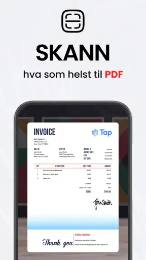 TapScanner - Skann til PDF screenshot