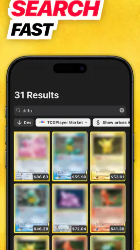 TCGDex: TCG Card Value Scanner screenshot