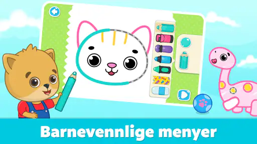 Tegnespill for barn fra 2-6 år screenshot