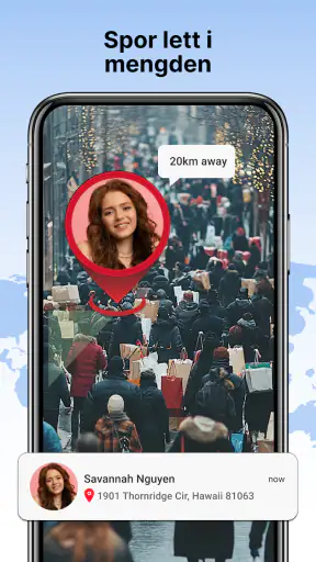 Telefonnummer Plassering screenshot
