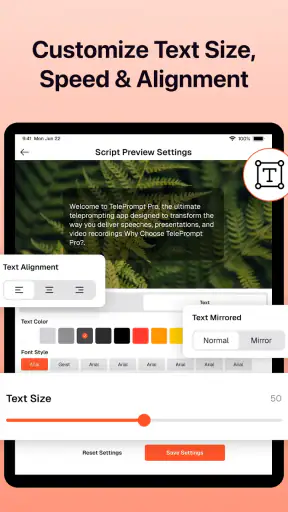 Teleprompter For Video & Audio screenshot