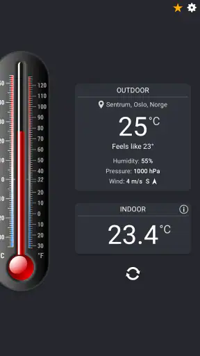 Termometer++ Romtemperatur screenshot