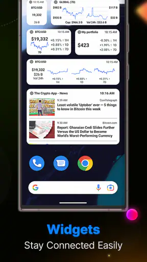 The Crypto App: News & Alerts screenshot