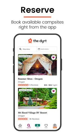 The Dyrt: RV & Free Camping screenshot