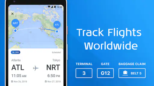 The Flight Tracker screenshot