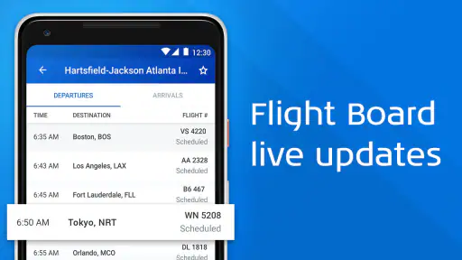 The Flight Tracker screenshot