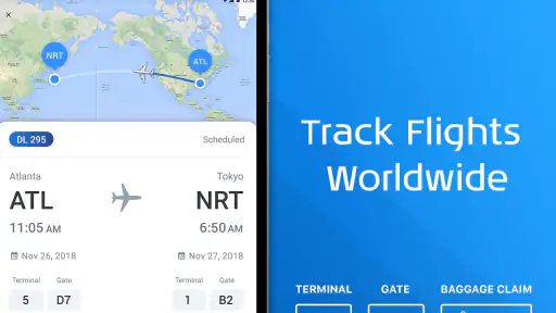 The Flight Tracker screenshot